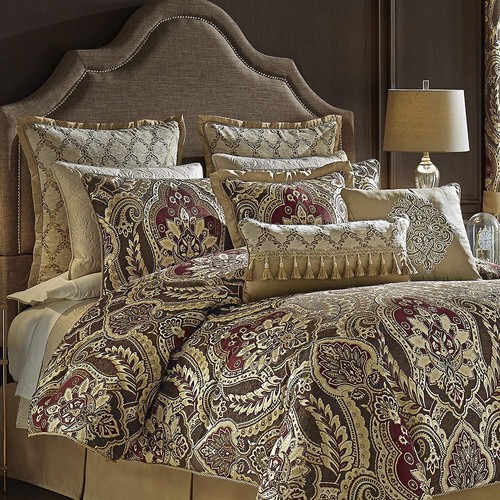 Croscill Julius King Red Bed Set With 