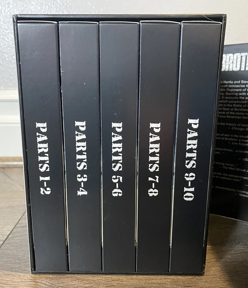 Band of Brothers VHS Tapes by Tom Hanks & Steven Spielberg Boxed Set! - Image 3 of 4