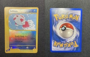Carta Pokèmon Goldeen (AQ 78) - Common Holo Reverse - Aquapolis - Near Mint -ENG