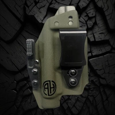 APOCALYPSE HOLSTERS IWB Force Holster For Glock 19/19x/23/45 With Olight PL-3R Valkyrie