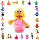 New Zoe Plush Orange Sesame Street Place Character Nwt 13"