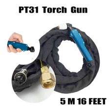 PT31 Air Plasma Cutting Torch Head Gun 5M & 16Feets Fit CUT50 CT312 Torch Gun 