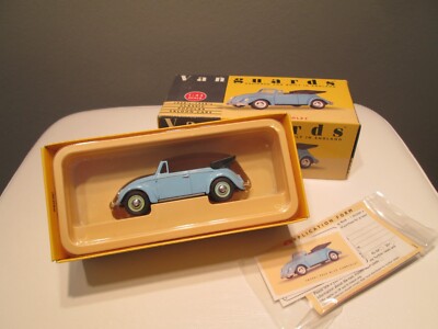 1:43    VW Käfer ( Beetle )  Cabriolet  blau/blue  VAI2001  neu + ovp  Vanguards