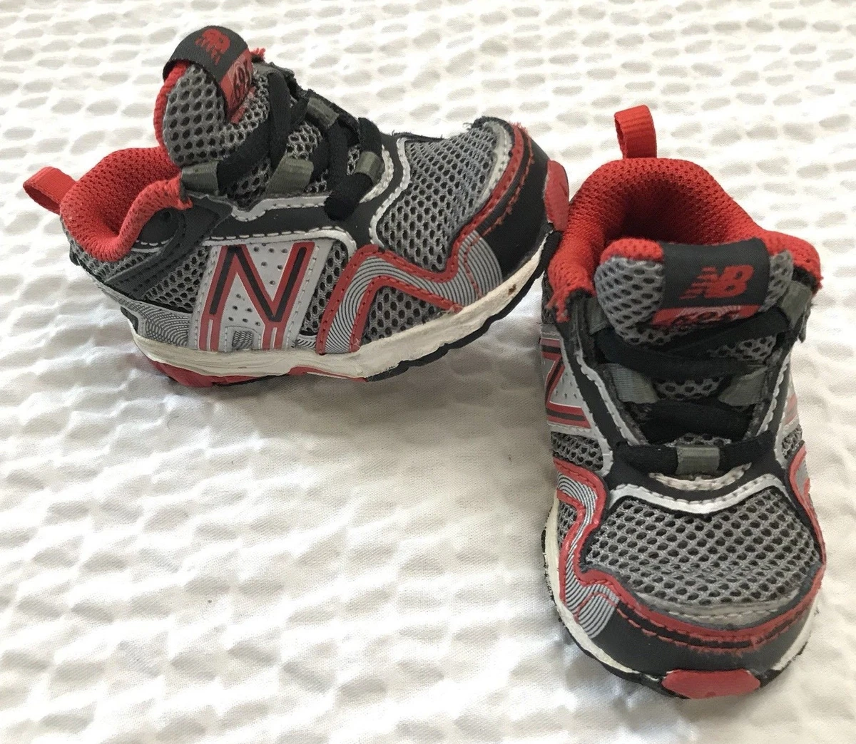 Milímetro Elasticidad pétalo New Balance Childs Size 3 Infant 695 Sneakers Black Red Unisex Shoes  Athletic | eBay