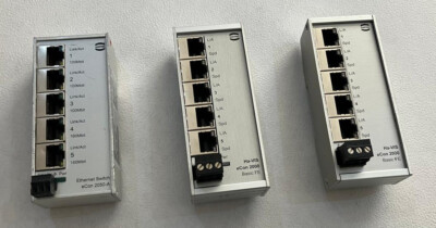 HARTING eCon Industrial Ethernet Switch Pack of 3