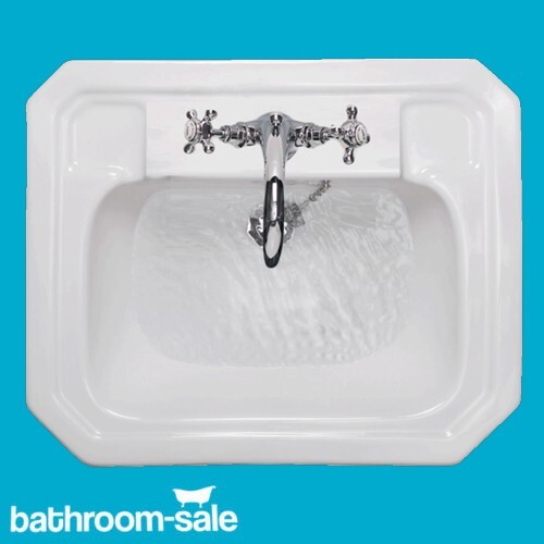 Savoy 560mm Victorian Traditional Basin & Chrome Stand Unit - Bathstore RRP £429 - Bild 3 von 3
