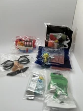 Lot 6 Random Happy Meal Toys Disney, Kellogs, Space Jam, Etc. Sealed