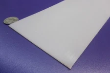 Hdpe White Bar 1/16" (.062") Thick x 4.00" Wide x 48" Long, 2 Pcs, 8 Ft Total