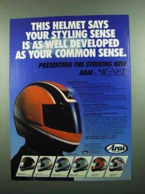 1989 Arai Helmet Ad - Sceptre, Kevin Schwantz Replica | eBay