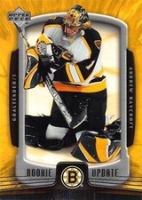 #7 Andrew Raycroft - Boston Bruins - 2005-06 Upper Deck Rookie Update Hockey