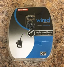 First Alert P-500 Indoor Hard Wired Color Security Camera