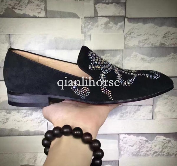Uomo slip suede Leather Hot slip Uomo On Square Toe Flats Heel Loafers SHoes Rhinestones @ 71c32e Uomo slip suede Leather Hot slip Uomo On Square Toe Flats Heel Loafers SHoes Rhinestones @ 71c32e