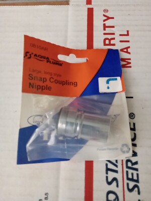 Aqua Plumb #0815r  Disconect And Hose Coupling Nipple  Large Long Style T4#31