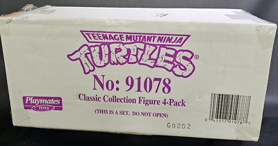 Playmates Teenage Mutant Ninja Turtles Classic Collection Lot of 4