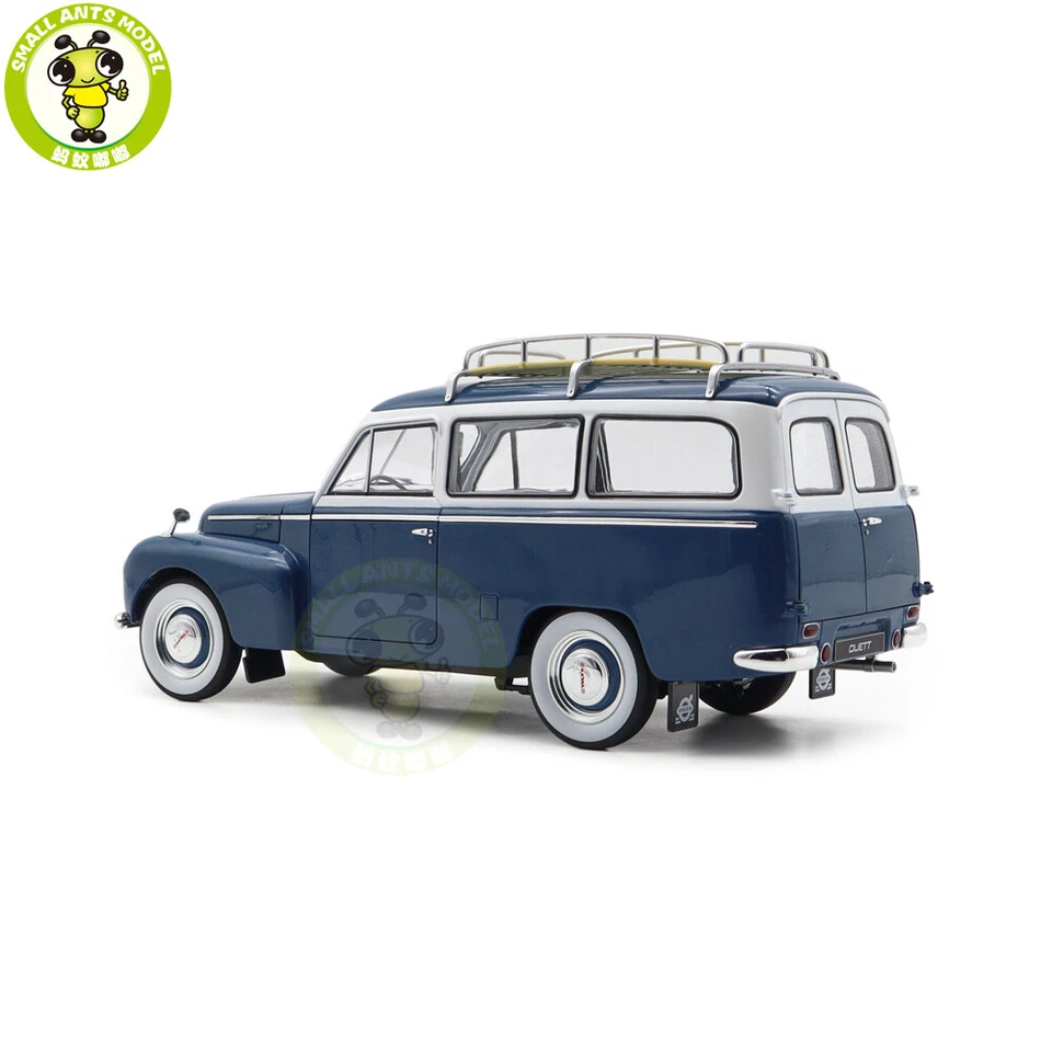 1/18 Volvo PV445 DUETT 1949-1960 Diecast Model Toy Car Friends Gifts - Image 3 of 4