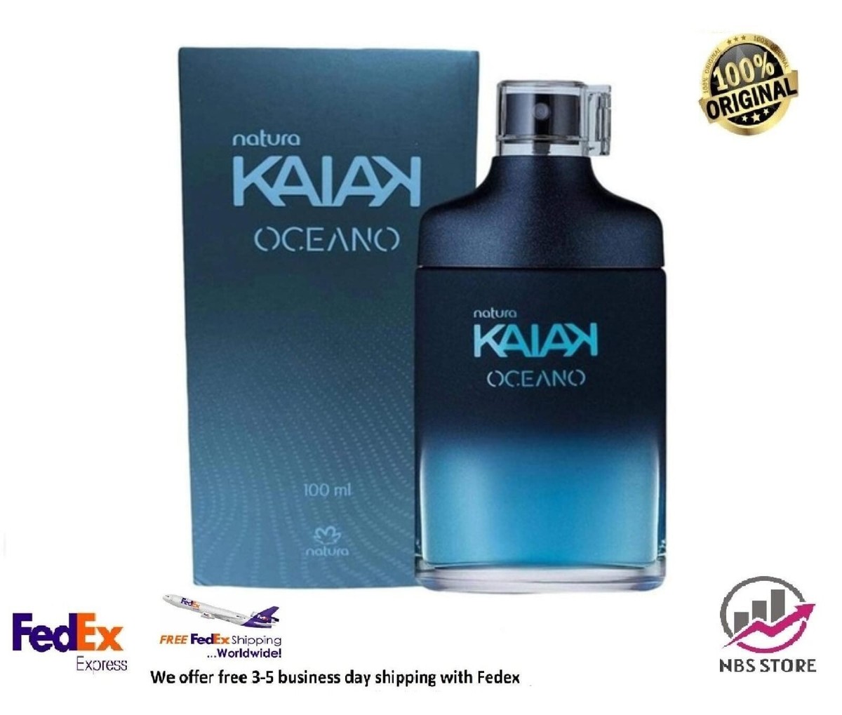 Natura - Kaiak Oceano Cologne Deodorant For Men - 100ml 3.4 oz | eBay
