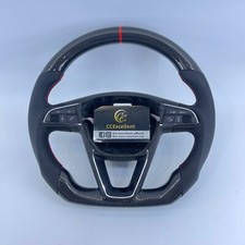 Volante de fibra de carbono personalizado para Seat Leon Mk3 FR Cupra Ibiza Toledo Arona