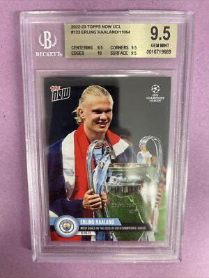 2022-23 Topps Now UCL - Erling Haaland #123 /11064 for sale online