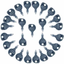 25Pk INDAK ignition key for Snapper John Deere Husqvarna Scag 1717163SM 5022789
