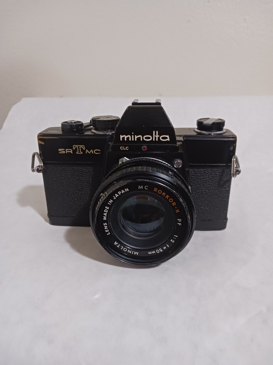 Minolta SRT MC 35mm SLR Film Camera w/ MC Rokkor-X 50mm Lens | eBay