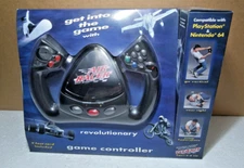 Per4mer Air Racer Racing Wheel for PS1 - N64 **NEW** PIECE OF GAMING HISTORY