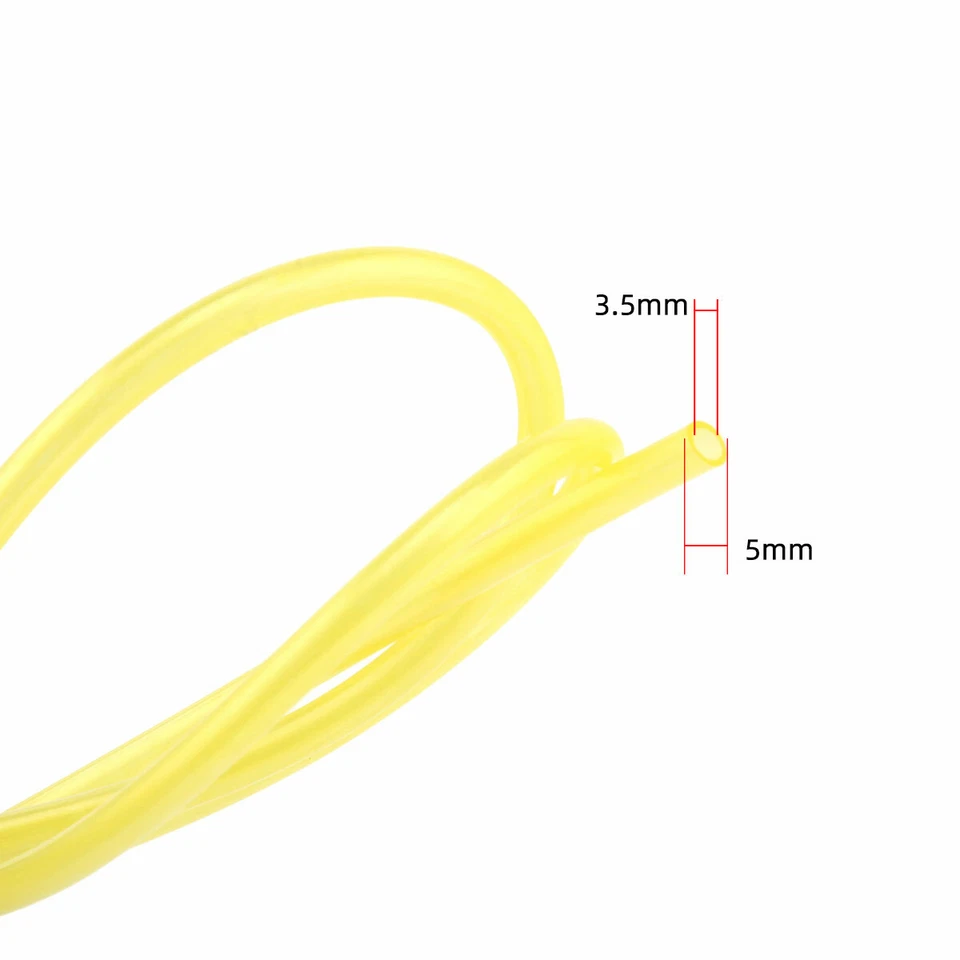 3.3 Feet 1 meter Φ5 x 3.5 mm Fuel Tube Fuel Pipe for RC Gasoline /Nitro Airplane - Image 2 of 4