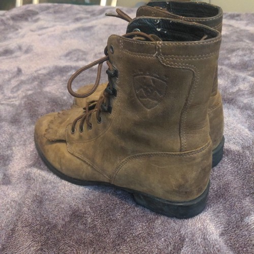Ariat Heritage Style 33525 Leather Ropers Boots Womens Size 6 - Picture 4 of 10