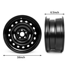 New 16inch Replacement Steel Wheel For Toyota Corolla Matrix 2009-2019 Black Rim New 16inch Replacement Steel Wheel For Toyota Corolla Matrix 2009-2019 Black Rim