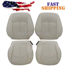 For 2003-2009 Mercedes Benz E350 Driver Passenger Bottom Top Seat Cover Tan