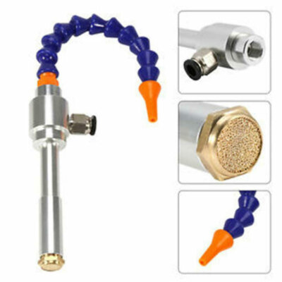 #ad Vortex Cold and Hot Air Dry Cooling Gun w Flexible Tube Aluminium Alloy 130mm $38.99