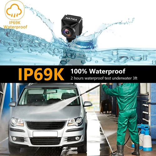 NATIKA Backup Camera for 2007-2018 Jeep Wrangler JK: No Distorted Affect Star... - Picture 9 of 9