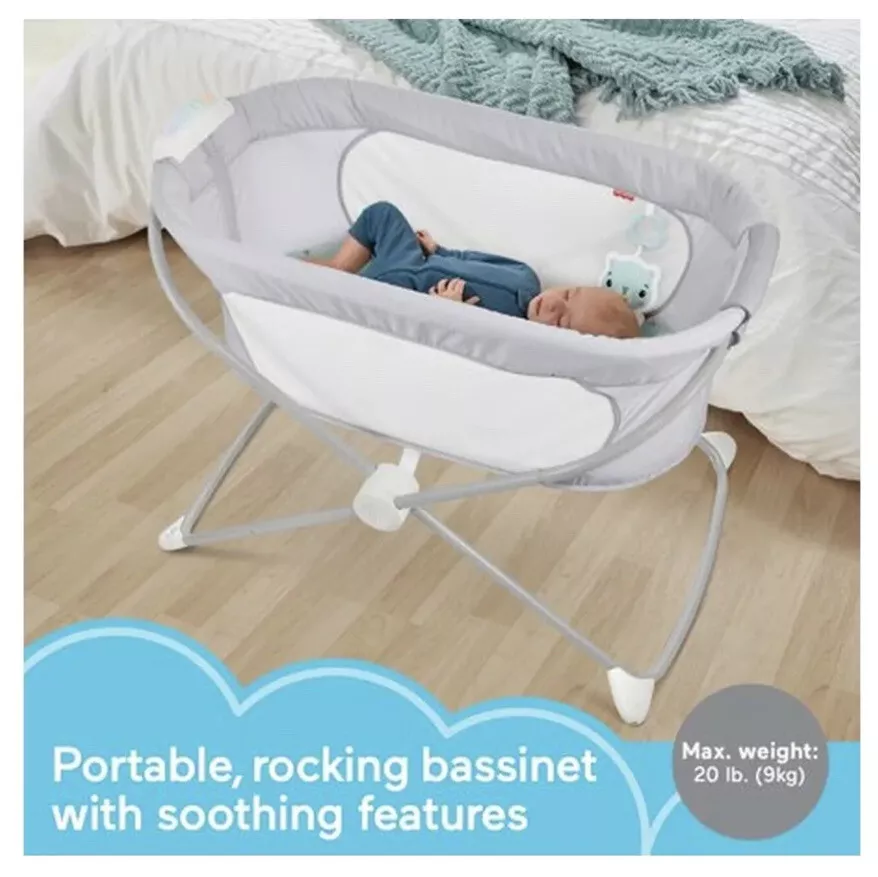 Baby rocker bassinet fisher price new arrivals