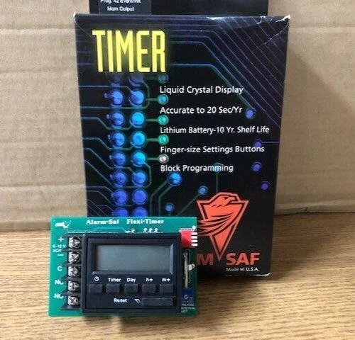 FT-200 ALARM SAF PROGRAMMABLE TIMER