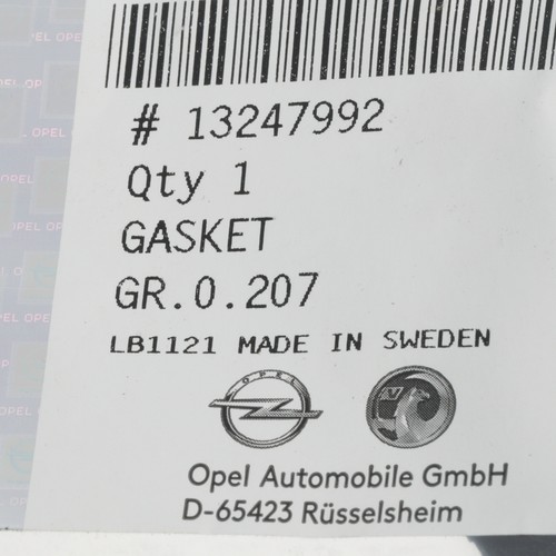 OEM NEW Genuine GM Intercooler Inlet Air Hose Gasket 13247992 eBay