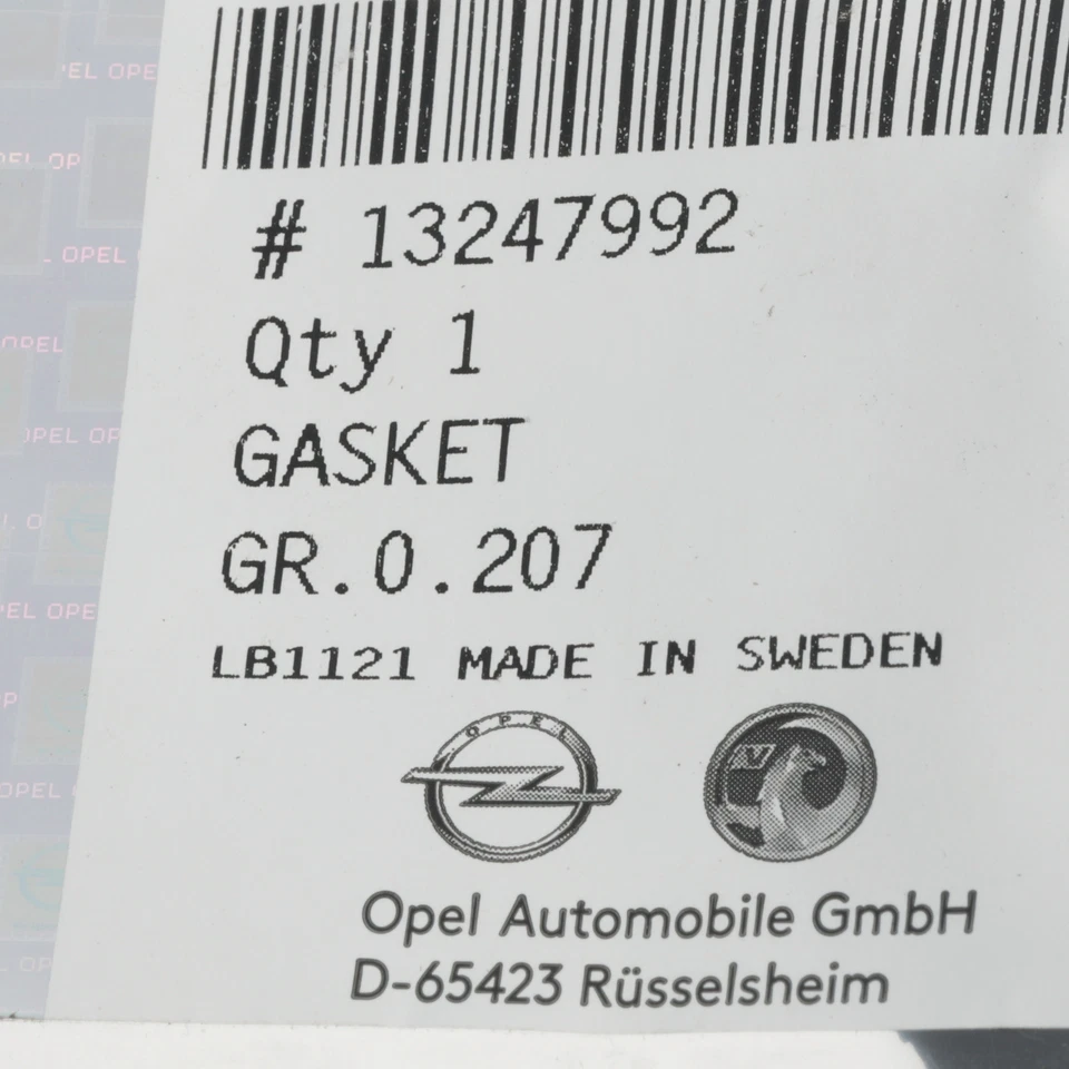 Junta de manguera de aire de entrada intercooler Chevrolet Cruze GM 2014-2015 NUEVO FABRICANTE DE EQUIPOS ORIGINALES 13247992 Foto 4 de 4