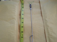 20 PCS HEAVY DUTY S. S. 9"X.062 LONG SHANK COASTLOCK SNAP/#7 SWIVEL 600 LBS TEST