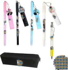 46 pcs Large Capacity BT$ Pencil Case Storage Pouch BT$ Stickers Bangt$ Boys Ge