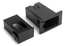Black Guitar Pickup Battery Box Case Acoustic