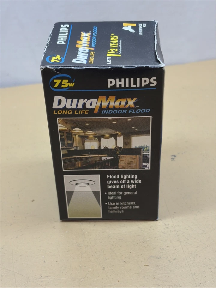 Philips Duramax Indoor Flood Lamp R20 75W 120V Bulb 570 Lumens 2500 Hours - Image 2 of 4
