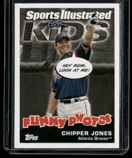 2006 Topps Chipper Jones / Marcus Giles Sports Illustrated For Kids Braves #25