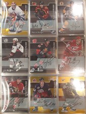 2001-2002 BAP Signature Series Starter Autograph Set (220 Autos)