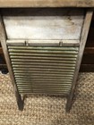 NATIONAL WASHBOARD CO BRASS CHIEF #430 HEAVILY USED GREAT DISPLAY PIECE — photo 2