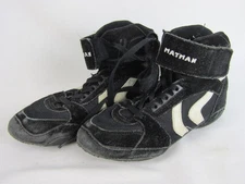 Youth Matman Wrestling Shoes-Size 4-Black/Silver-Model SO25-GUC