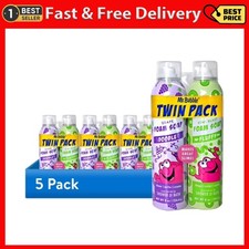 5 Pack Mr. Bubble Foam Soap Twin Pack, Rotating Colors and Scents, 16 Oz.