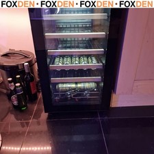 41 Bottle Wine Fridge, 91 Litre Capacity, 45cm Freestanding Wine Cooler Fridge
