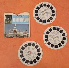 View-Master A 179 Reel Set - Disneyland Tomorrowland Park Tour - 60s GAF Vtg