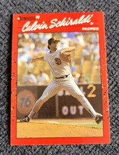 CALVIN SCHIRALDI - 1990 Donruss #672  **NM**  FREE SHIP & RETURN!