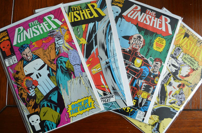 Punisher #71, #72, #73, & #74 (Vol.2) (1987-1995)  FN+ Marvel comics