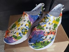 Kane Revive Recovery Shoes, K21 Splatter/White, Rare - Ltd Ed, M-9 / W-11, NIB