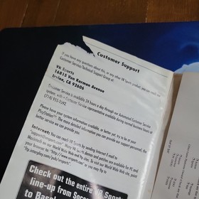 VR Golf '97 Sega Saturn Complete Tested Water Damage CIB See Description 